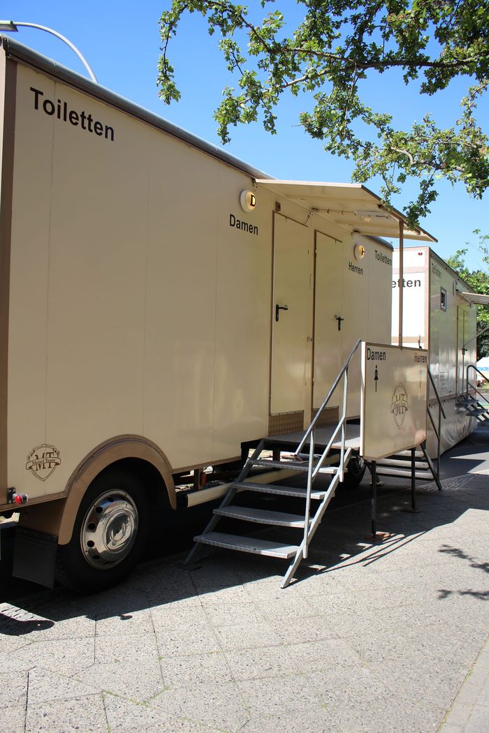 Toilettenwagen 1, Ansicht 2