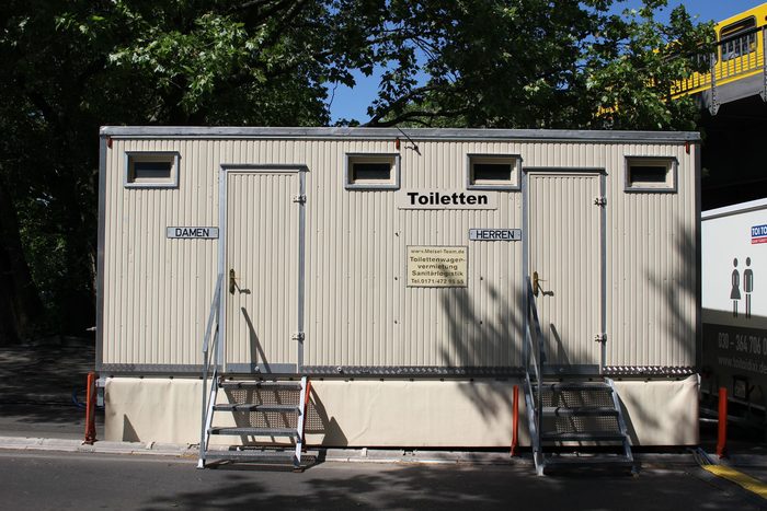 Toilettenwagen 2, Ansicht 2