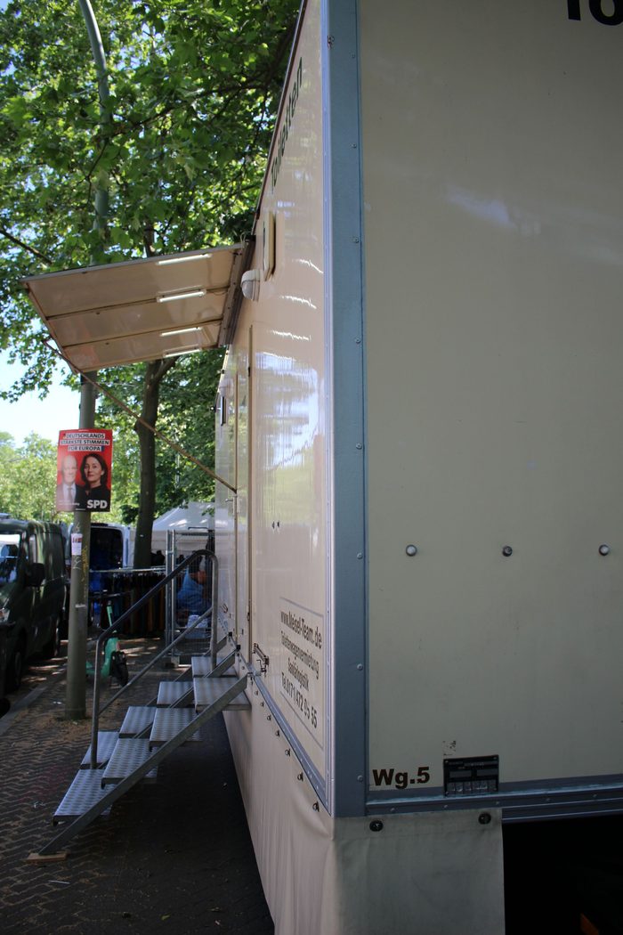 Toilettenwagen 5, Ansicht 2